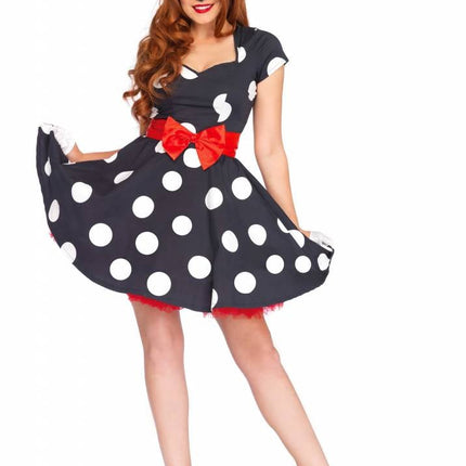 Feestbazaar Miss Minnie Mouse kostuum