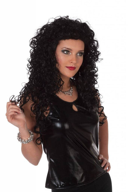 Feestbazaar Miss permanent de luxe zwart