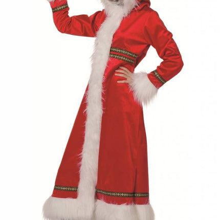 Feestbazaar Miss Santa Mantel luxe