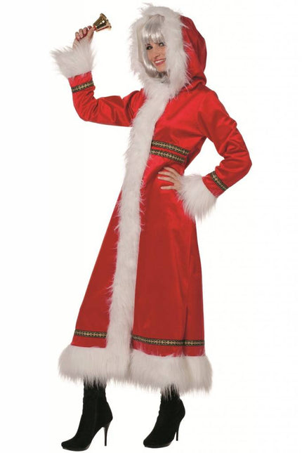 Feestbazaar Miss Santa Mantel luxe