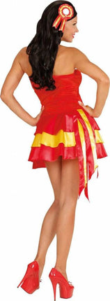 Feestbazaar Miss Spanje jurkje