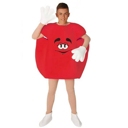 Feestbazaar M&M Kostuum Volwassenen Rood