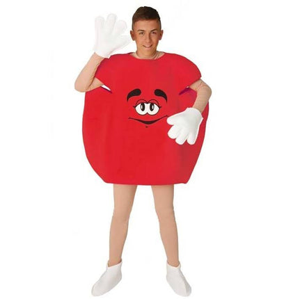 Feestbazaar M&M Kostuum Volwassenen Rood