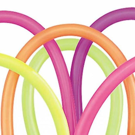 Feestbazaar Modelleerballonnen Kleurenmix Neon - 100 stuks