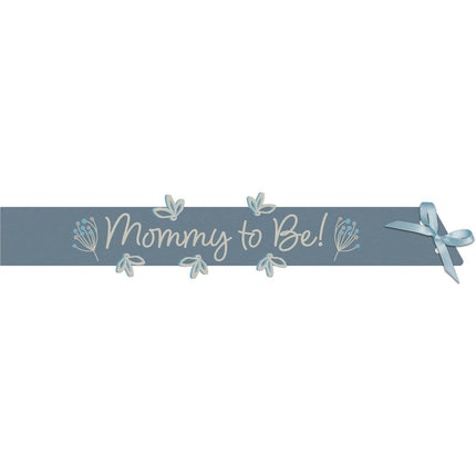 Feestbazaar Mommy To Be Sjerp Blauw 1,5m