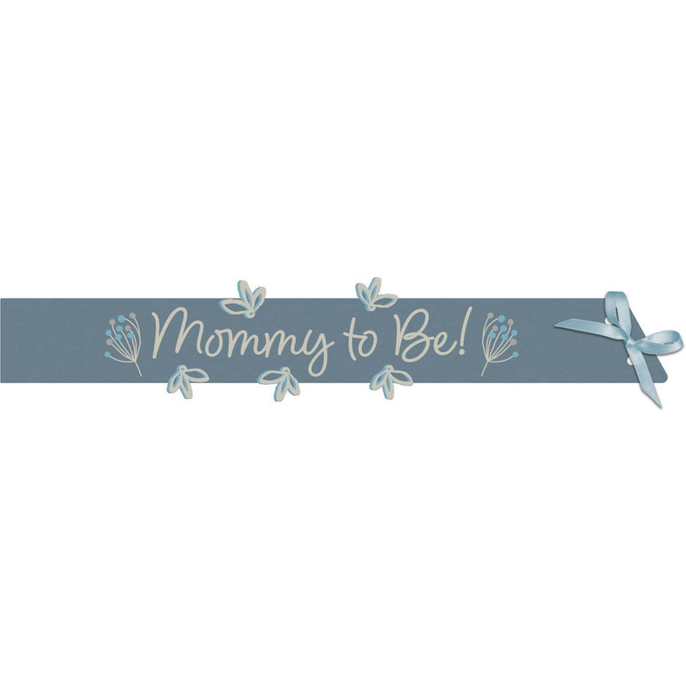 Feestbazaar Mommy To Be Sjerp Blauw 1,5m