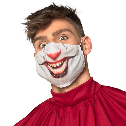 Feestbazaar Mondkapje Monsterclown IT