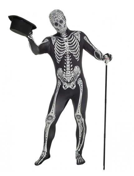 Feestbazaar Morphsuit Day Of The Dead Skelet
