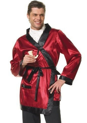 Feestbazaar Mr Hefner Kamerjas rood