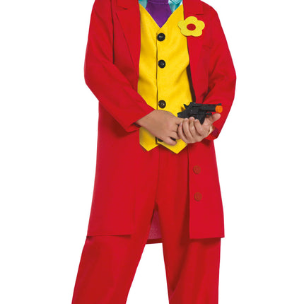 Feestbazaar Mr Smile Joker kinderkostuum