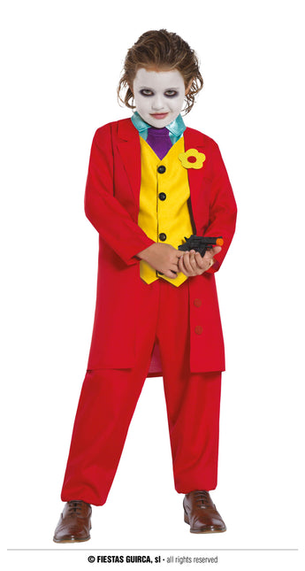 Feestbazaar Mr Smile Joker kinderkostuum
