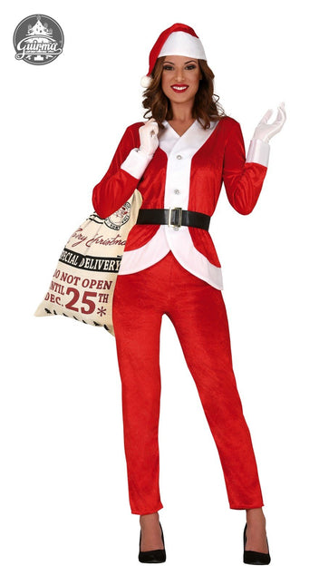 Feestbazaar Mrs. Claus Kerstvrouw outfit