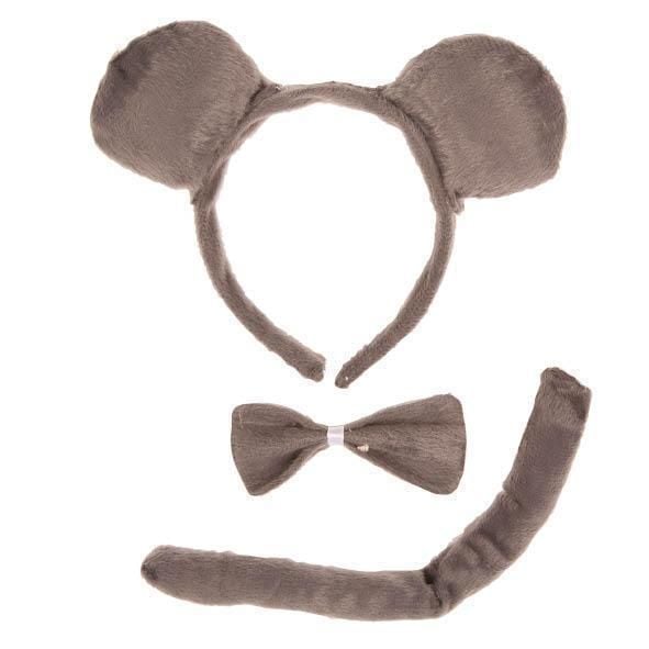 Feestbazaar Muis Verkleedset 3-delig