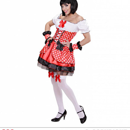 Feestbazaar Muisje pak rood
