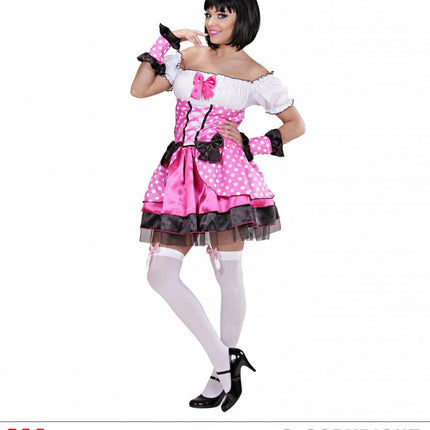 Feestbazaar Muisje pak roze