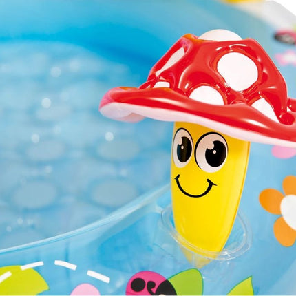 Feestbazaar Mushroom Babybadje met zonnedak