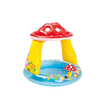 Feestbazaar Mushroom Babybadje met zonnedak
