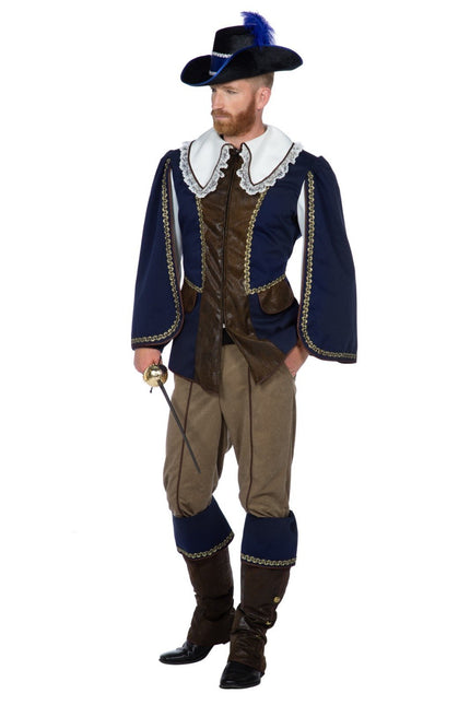 Feestbazaar Musketier Kostuum Aramis Deluxe