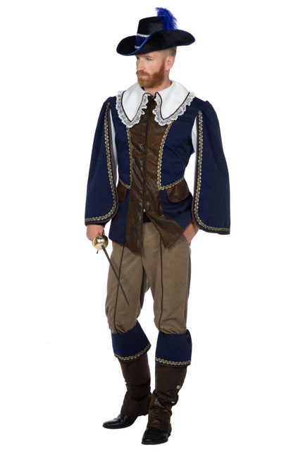 Feestbazaar Musketier Kostuum Aramis Deluxe