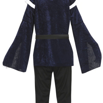 Feestbazaar Musketier Kostuum Kind Blauw Michiel