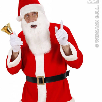Feestbazaar Muts kerstman met baard