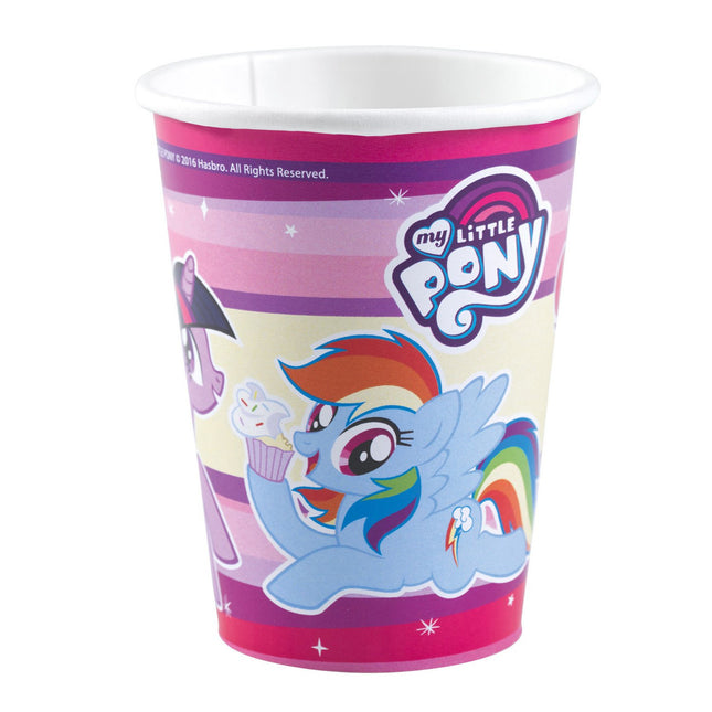 Feestbazaar My Little Pony Bekertjes Set -8 stuks