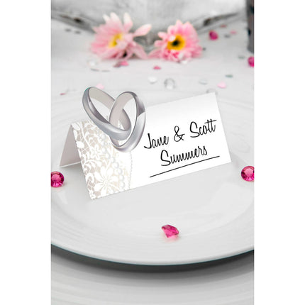 Feestbazaar Naamkaartjes Bruiloft (36st)