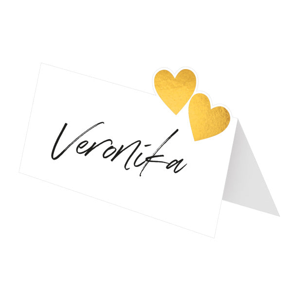 Feestbazaar Naamkaartjes Bruiloft Papier (8st)