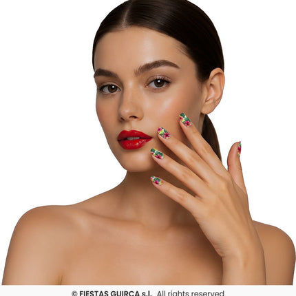 Feestbazaar Nagels Tropical Hawaii (12st)