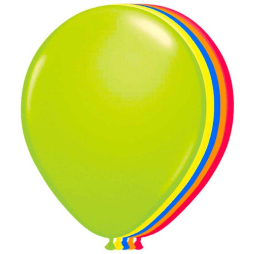 Feestbazaar Neon Ballonnen 25cm - 8 stuks