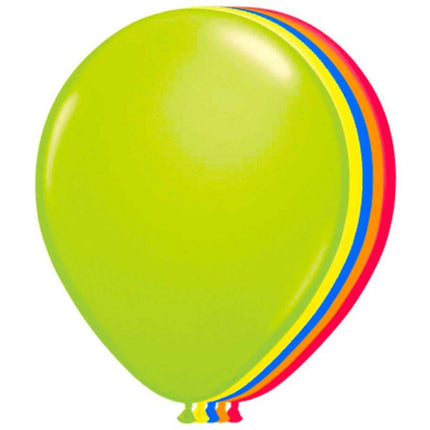 Feestbazaar Neon Ballonnen 25cm - 8 stuks
