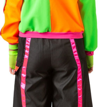 Feestbazaar Neon Blouson Jasje 80's Dames