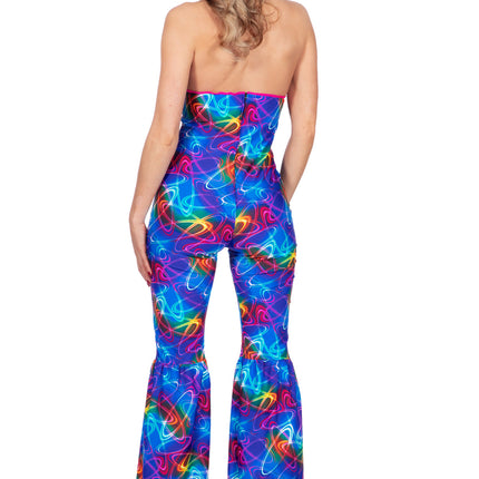Feestbazaar Neon Disco Catsuit Atomic