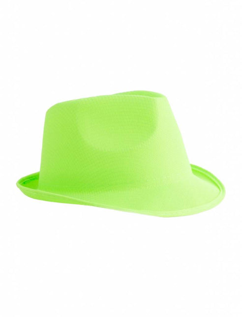 Feestbazaar Neon groene hoed
