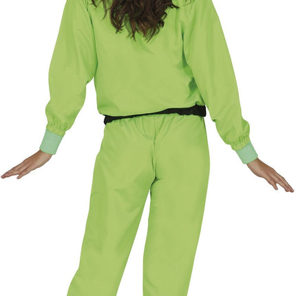 Feestbazaar Neon Groene Tracksuit Dames