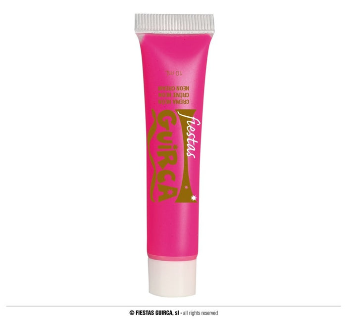 Feestbazaar Neon Pink Make Up Tube