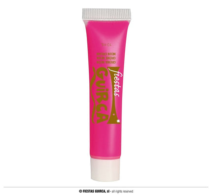 Feestbazaar Neon Pink Make Up Tube