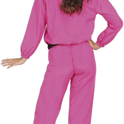 Feestbazaar Neon Pink Tracksuit Dames