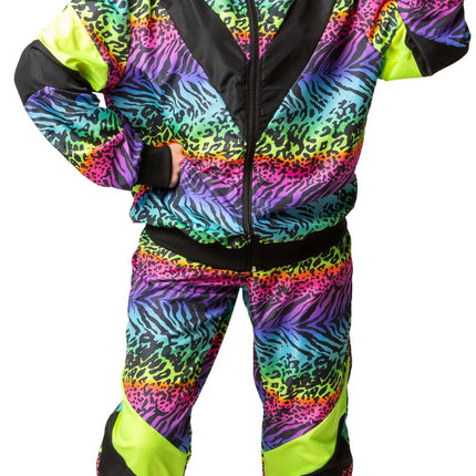 Feestbazaar Neon Wild Trainingspak Dames