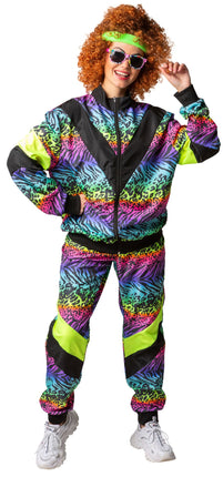 Feestbazaar Neon Wild Trainingspak Dames