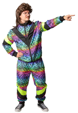 Feestbazaar Neon Wild Trainingspak Heren