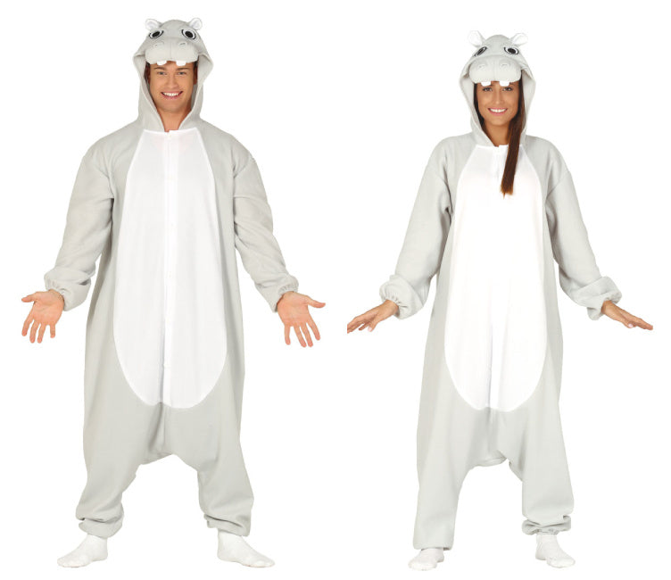 Feestbazaar Nijlpaard Onesie Dames/Heren