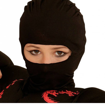 Feestbazaar Ninja bivakmuts kind