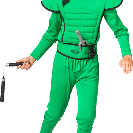 Feestbazaar Ninja Kostuum Kind Groen