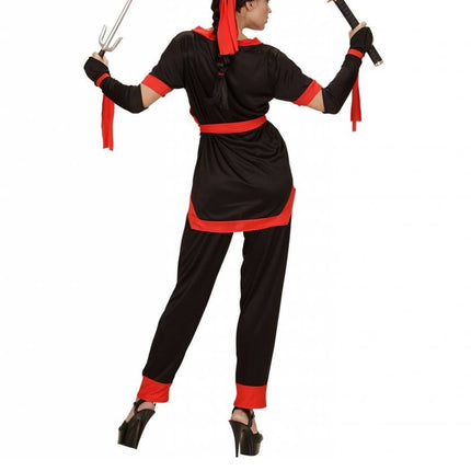 Feestbazaar Ninja kostuum vrouw
