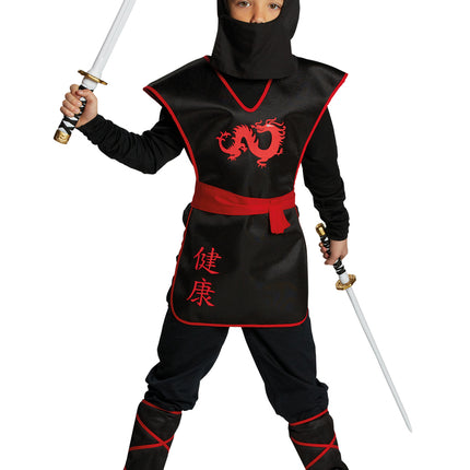 Feestbazaar Ninja Krijger Kostuum Kind