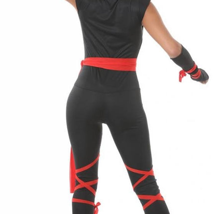 Feestbazaar Ninja pak dames
