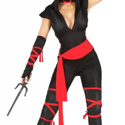 Feestbazaar Ninja pak dames