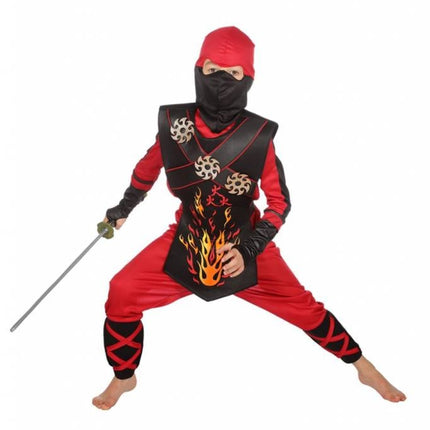 Feestbazaar Ninja pak kind Fire