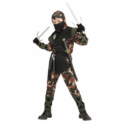Feestbazaar Ninja Soldaat Kostuum Kind